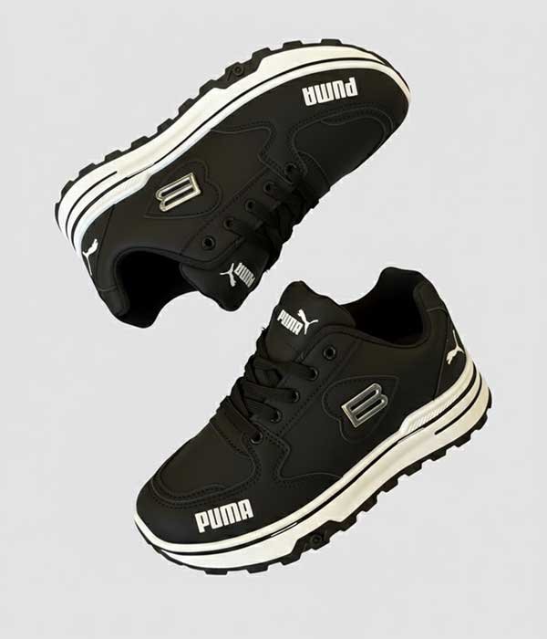 Women sneaker shoes black