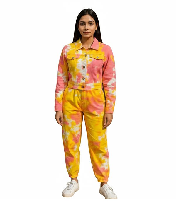 Stylish Jacket & Cargo Pant Set for Women