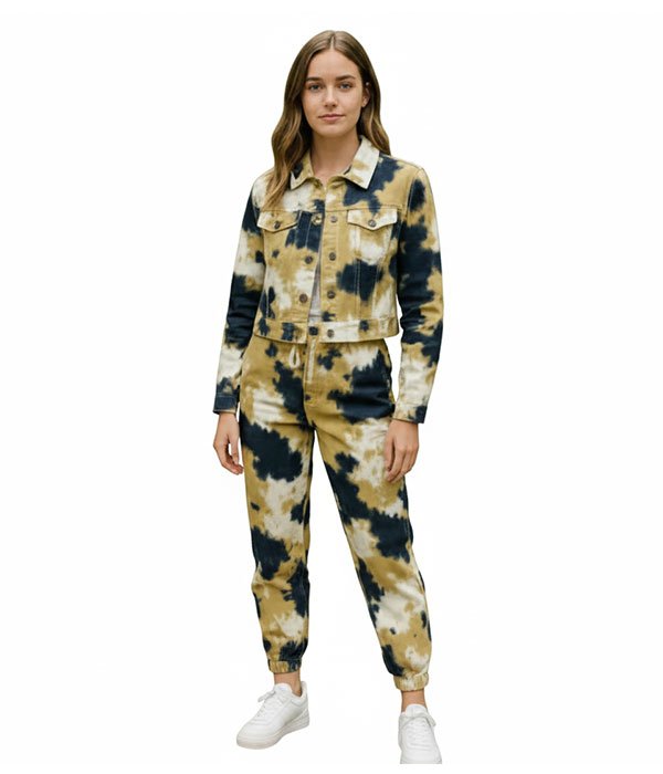 Stylish Jacket & Cargo Pant Set for Women