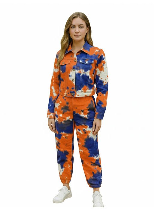 Stylish Jacket & Cargo Pant Set for Women