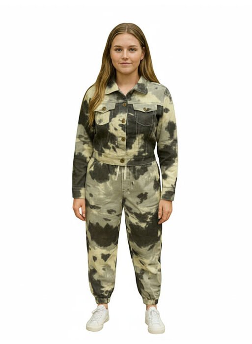 Stylish Jacket & Cargo Pant Set for Women