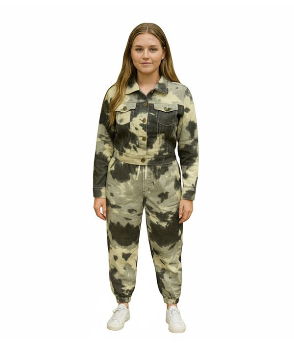 Stylish Jacket & Cargo Pant Set for Women