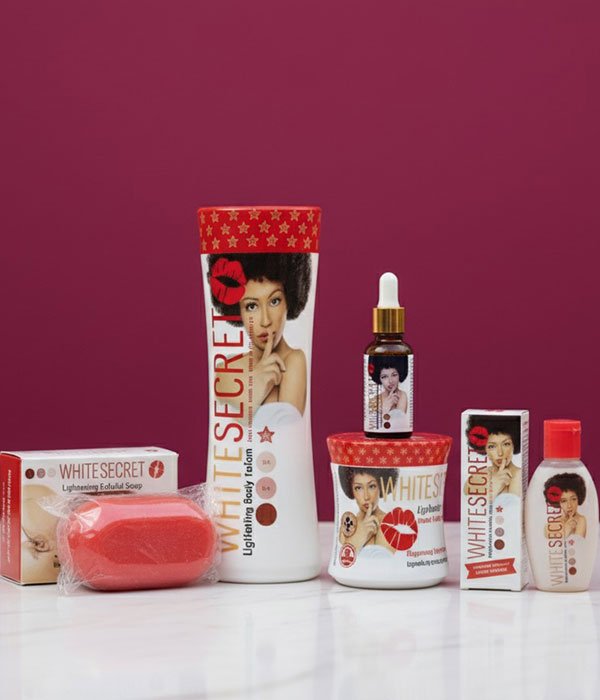 White Secret Body Lightening Set 5 Pieces