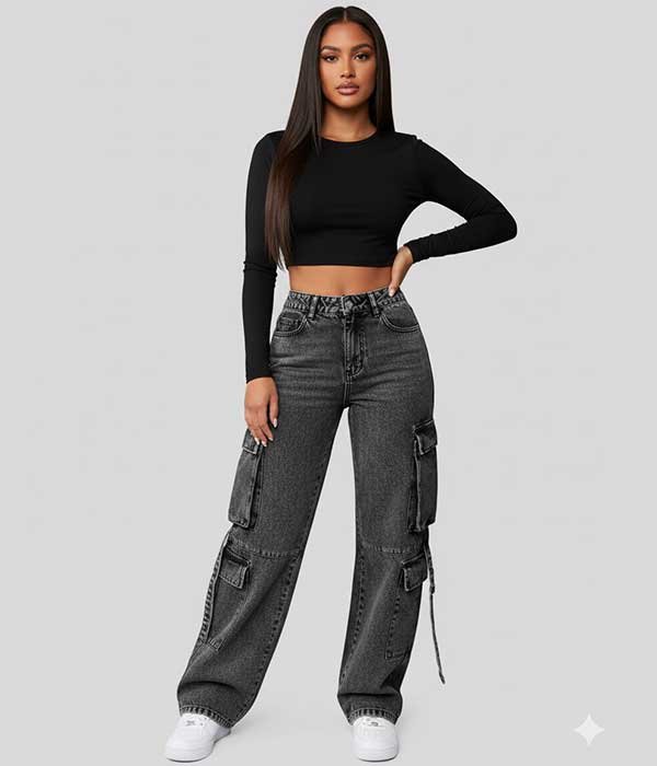 jeans 8 pockets for women