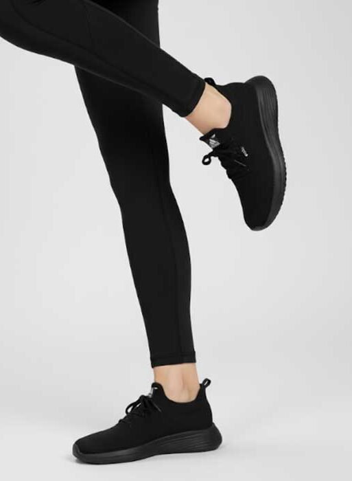 Casual Sneakers Shoes For Women - Black