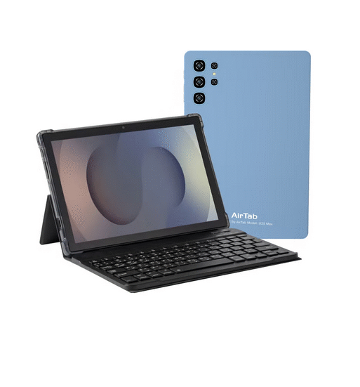 Airtab U25 Max 10.1" FHD Smart Tablet 16GB RAM 1TB ROM - with Arabic Keyboard